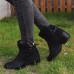 Vintage Women Vintage Bohemian Lace-up Short Boots