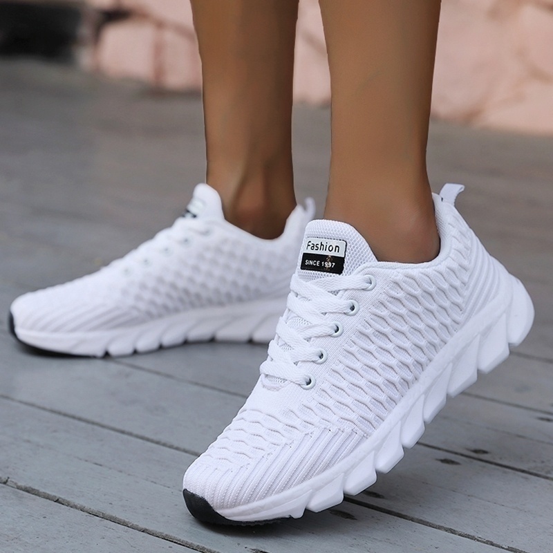 Women Fashion Casual Knit Design Mesh Breathable Running 4