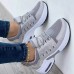 Women Fashion Casual Lace Up Design Air Cushion Platform 4