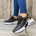 Women Fashion Casual Lace Up Design Air Cushion Platform 4