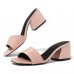 Women'S Fashion Square Toe Chunky Heel 3