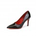 Women Fashion Plus Size Sexy Point-Toe Patent Leather Pumps