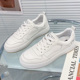 Women Fashion Casual Lace-Up Round Toe 4