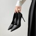 Women Fashion Plus Size Frosted Matte Point Pumps