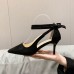 Women Fashion Sexy Hollow Cross Strap Pointed Toe Pumps