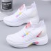 Summer Women Fashion Casual Fly-Woven Non-Slip Breathable Mesh Height-Increasing 4