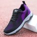 Women Casual Plus Size Flying Fabric Breathable Walking Style Sneaker