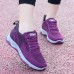 Women Casual Plus Size Flying Fabric Breathable Walking Style Sneaker