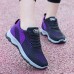 Women Casual Plus Size Flying Fabric Breathable Walking Style Sneaker