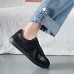 Women Casual Round Toe Lace-Up Flat 4