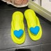 Summer Women Fashion Plus Size Cute Three-Dimensional Heart-Shaped Flip-Flop 3