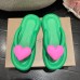 Summer Women Fashion Plus Size Cute Three-Dimensional Heart-Shaped Flip-Flop 3